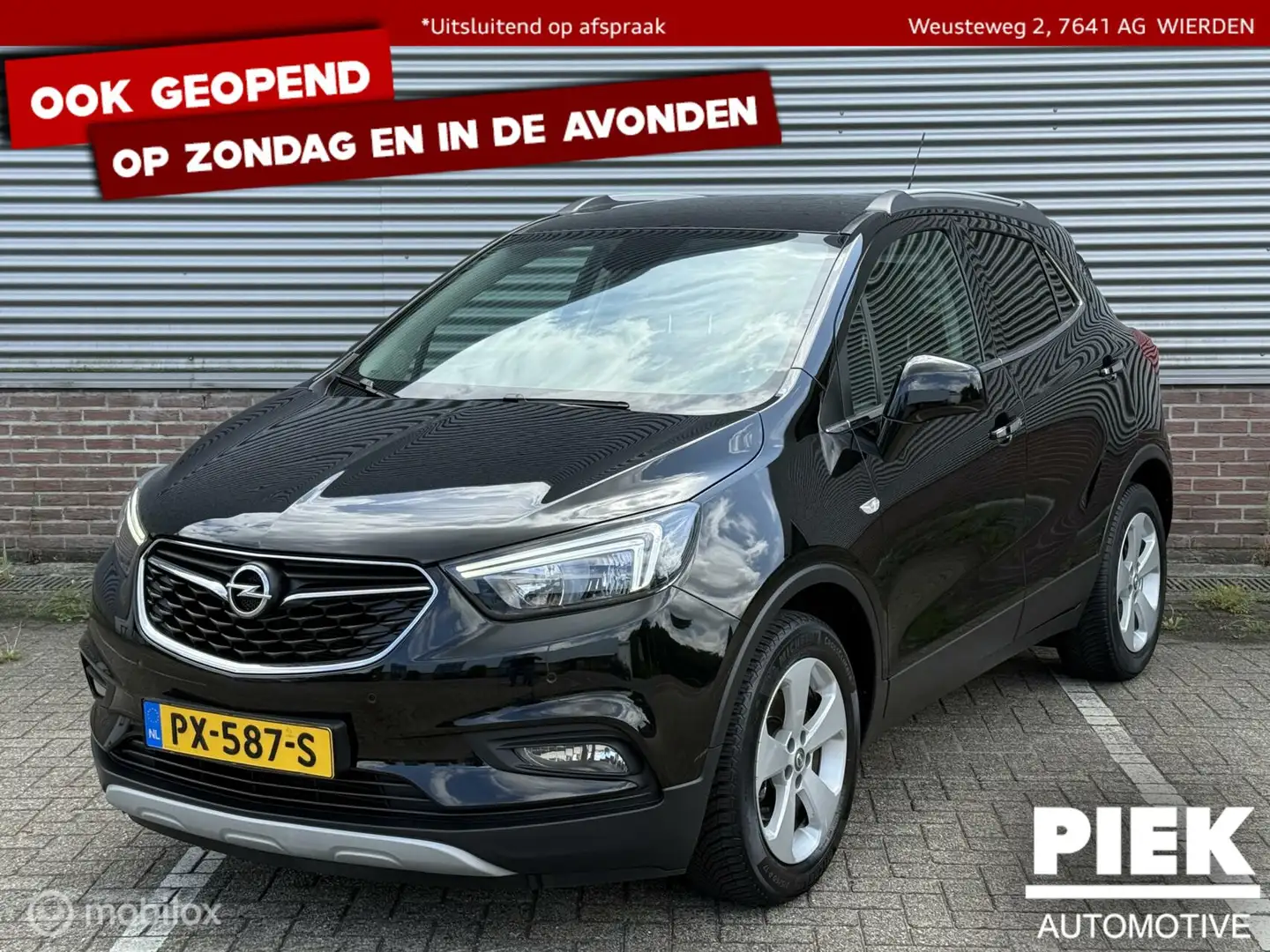 Opel Mokka X 1.4 Turbo Innovation AUTOMAAT, BOMVOL Zwart - 1
