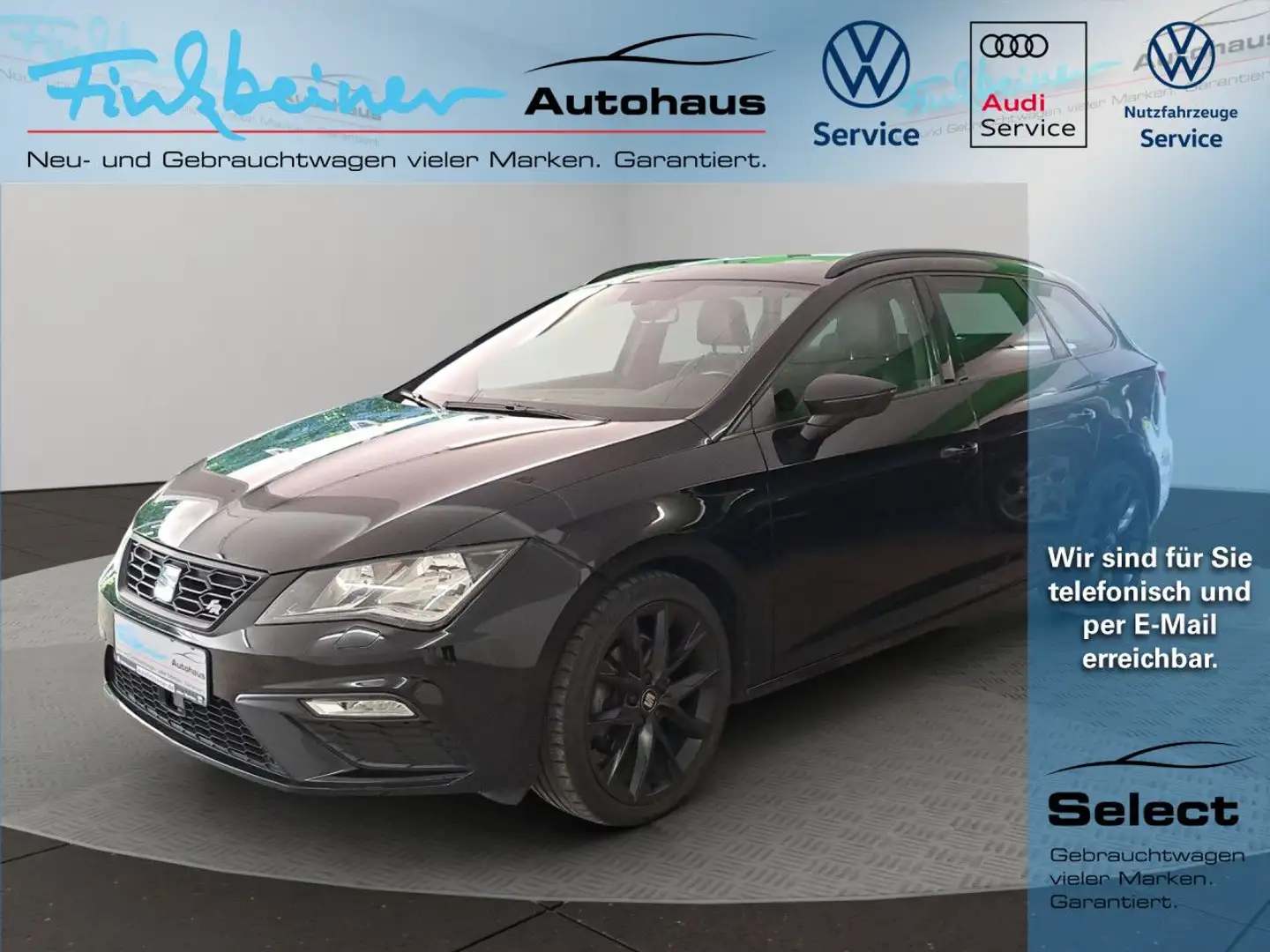 SEAT Leon ST FR Black Matt Edition 1.5l TSI Bluetooth Noir - 1
