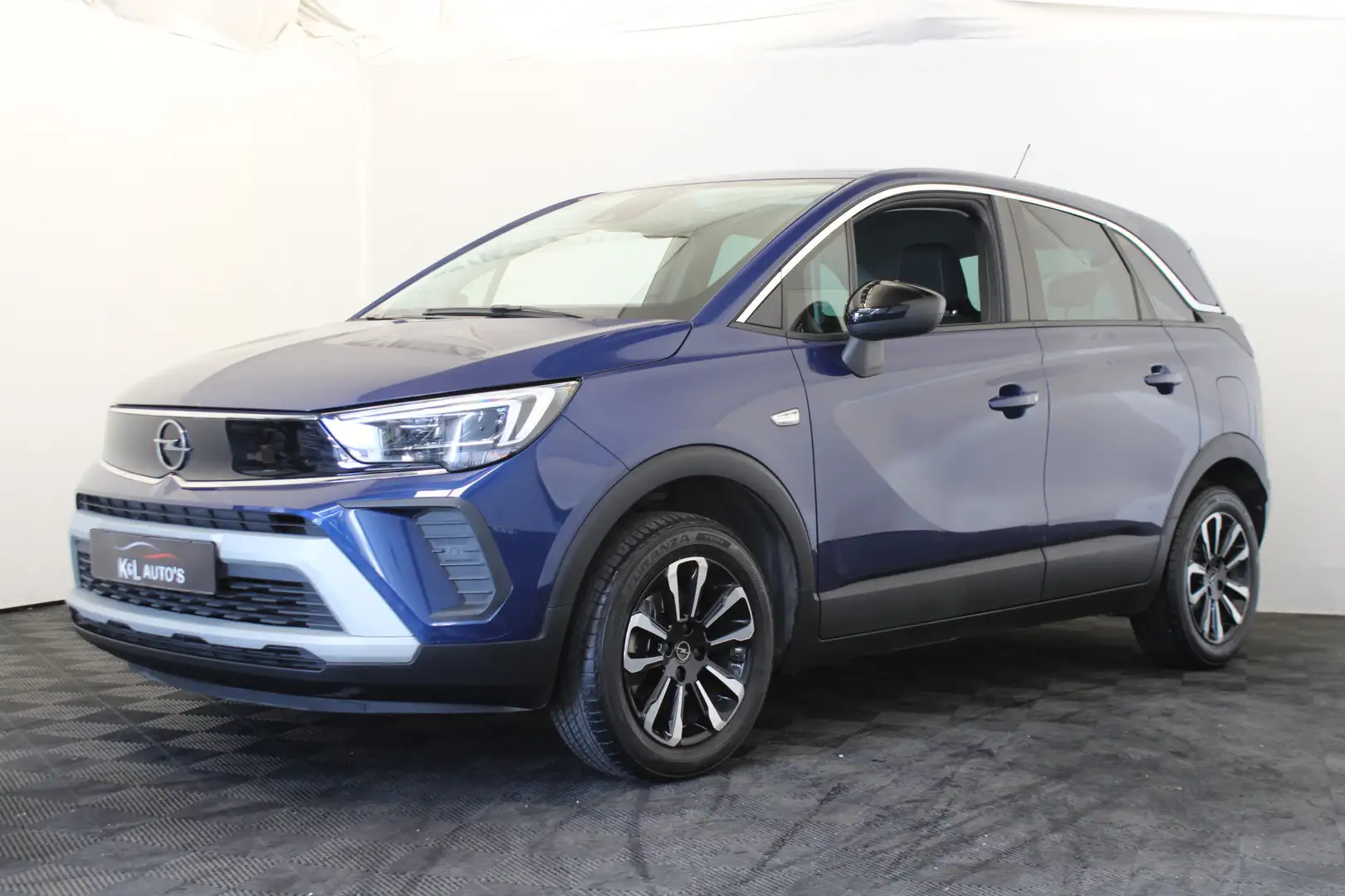 Opel Crossland 1.2 Turbo Elegance |Carplay| Blauw - 1