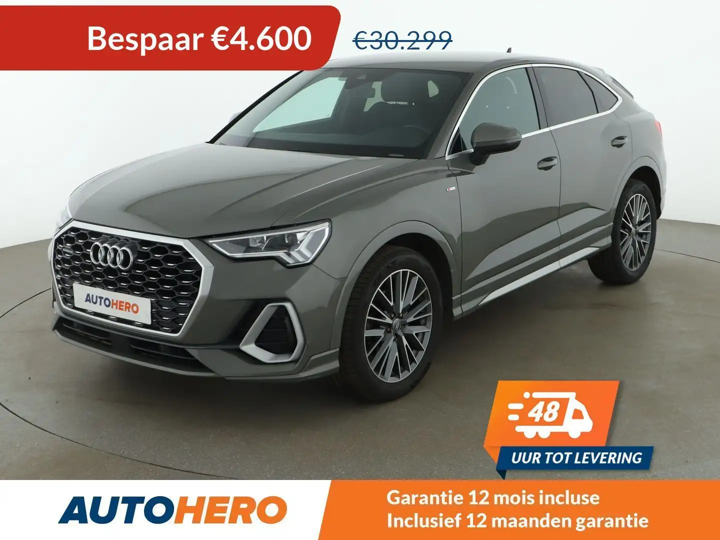 Audi Q3 35 TDI quattro S line Gris - 1