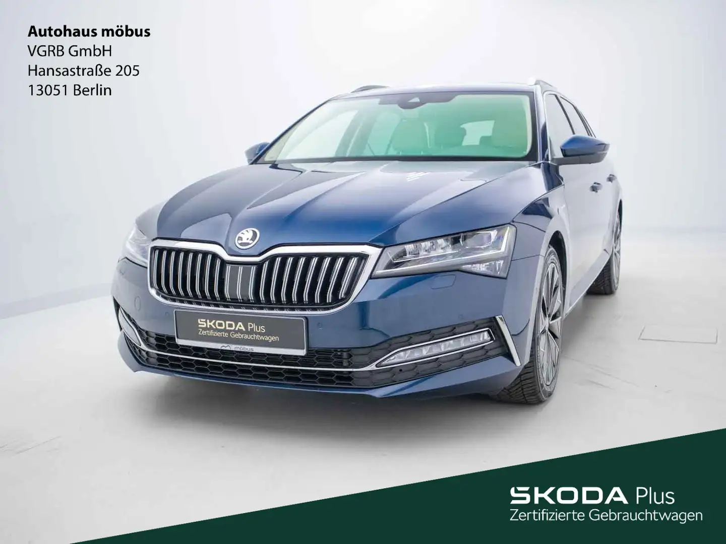 Skoda Superb Combi 2.0 TSI L&K*APP*360°*ACC*MATRIX*PAN Blau - 2