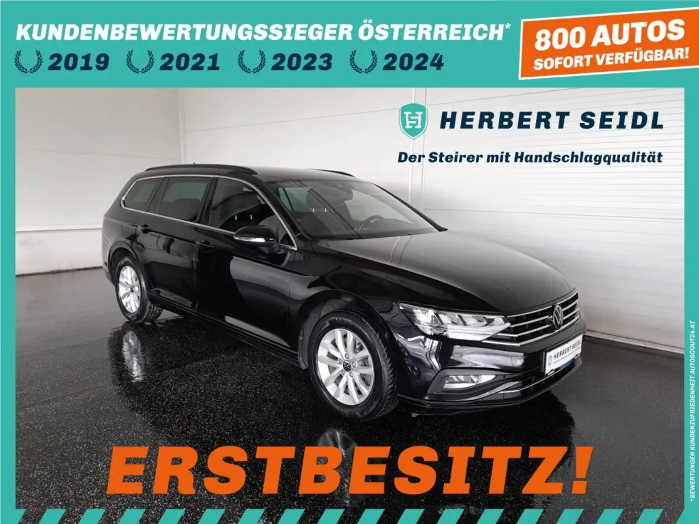 Volkswagen Passat Variant BUSINESS 2,0 TDI DSG *VOLL-LED MIT FLA / NAVI / ACC / KAMERA / E-KLAPPE / KEYLESS / TRAVEL ASSIST / DACHHIMMEL SCHWARZ* - 1