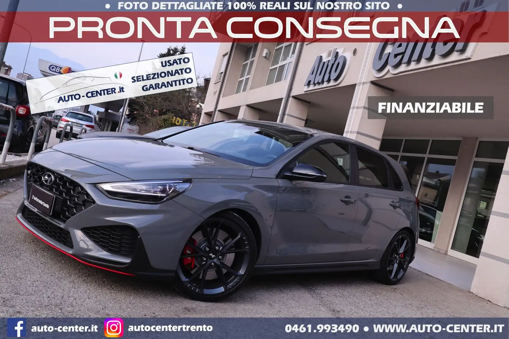 Hyundai i30 N Performance DCT 2.0 T-GDI *SEDILI GUSCIO Grau - 1