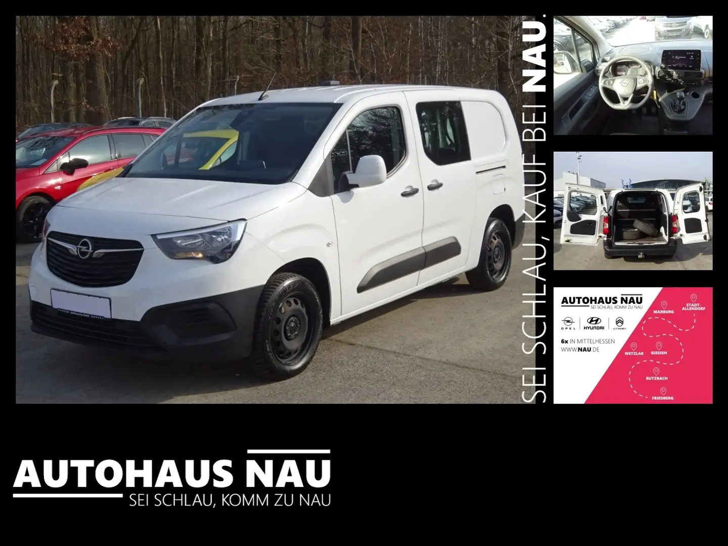 Opel Combo Cargo XL Edition Erhöte Nutzlast Weiß - 1