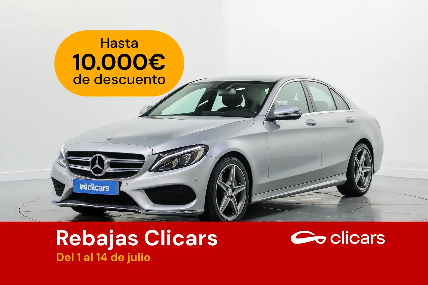 Mercedes-Benz C 220 220d Plateado - 1