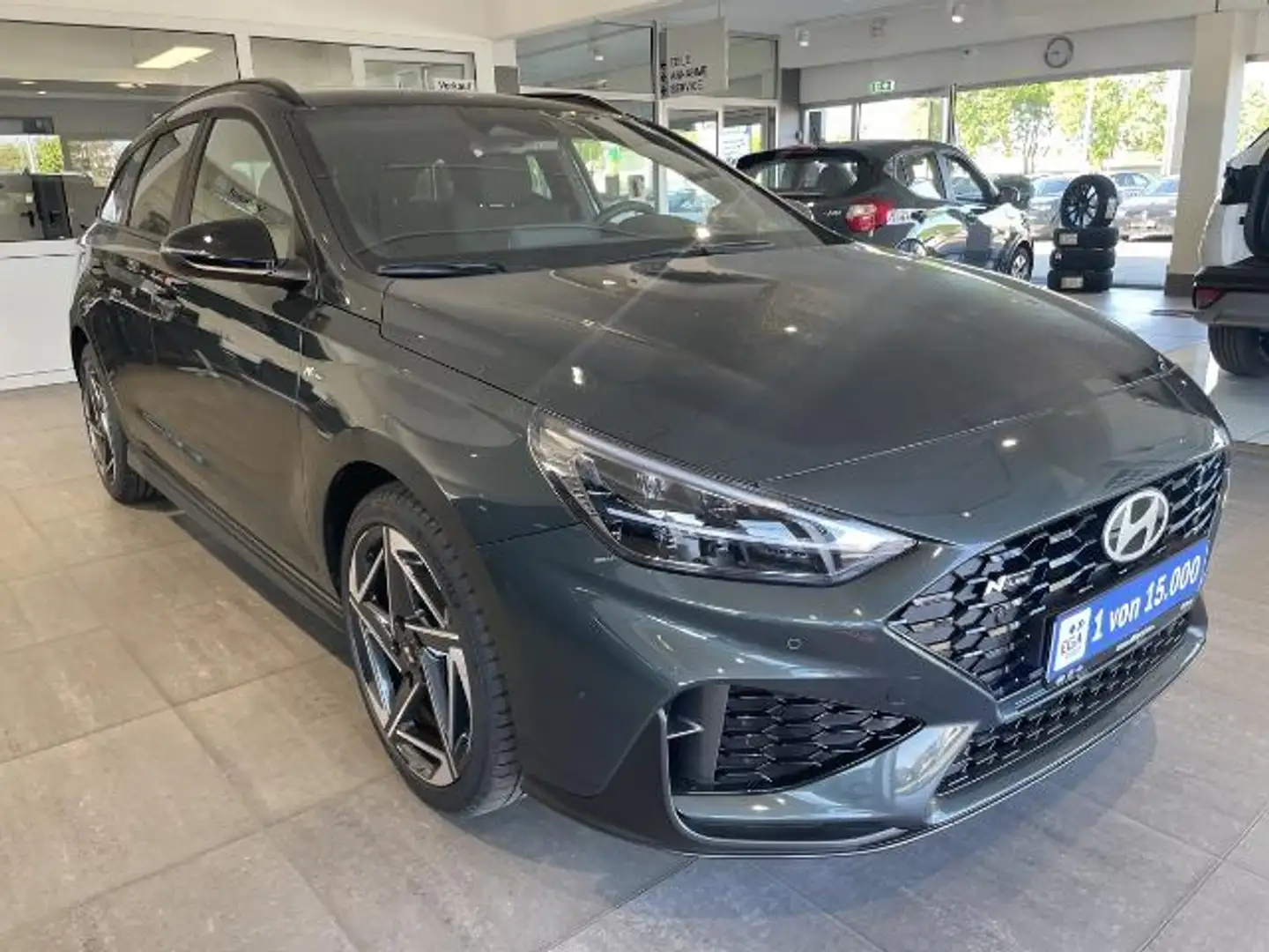 Hyundai i30 1.5 T-GDI N Line MHEV*LED*Navi*PDC*Kamera*Klimaaut Grün - 1
