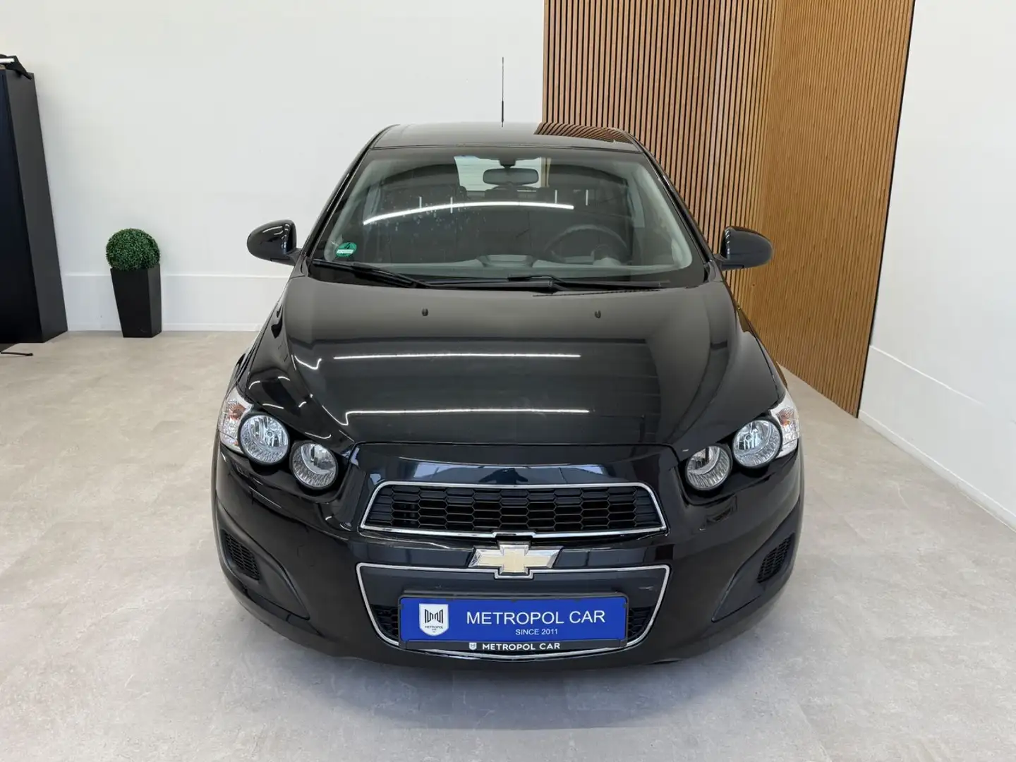 Chevrolet Aveo LT 1.2 KLIMA/LM/AHK/TEMP/ZV+TÜV 05.27 Noir - 2