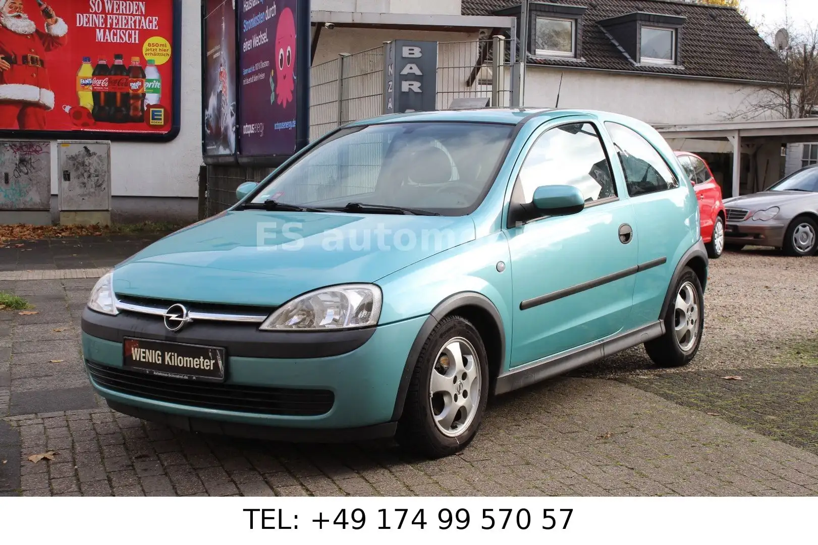 Opel Corsa 1.2 **wenig km / TÜV NEU** Grün - 1