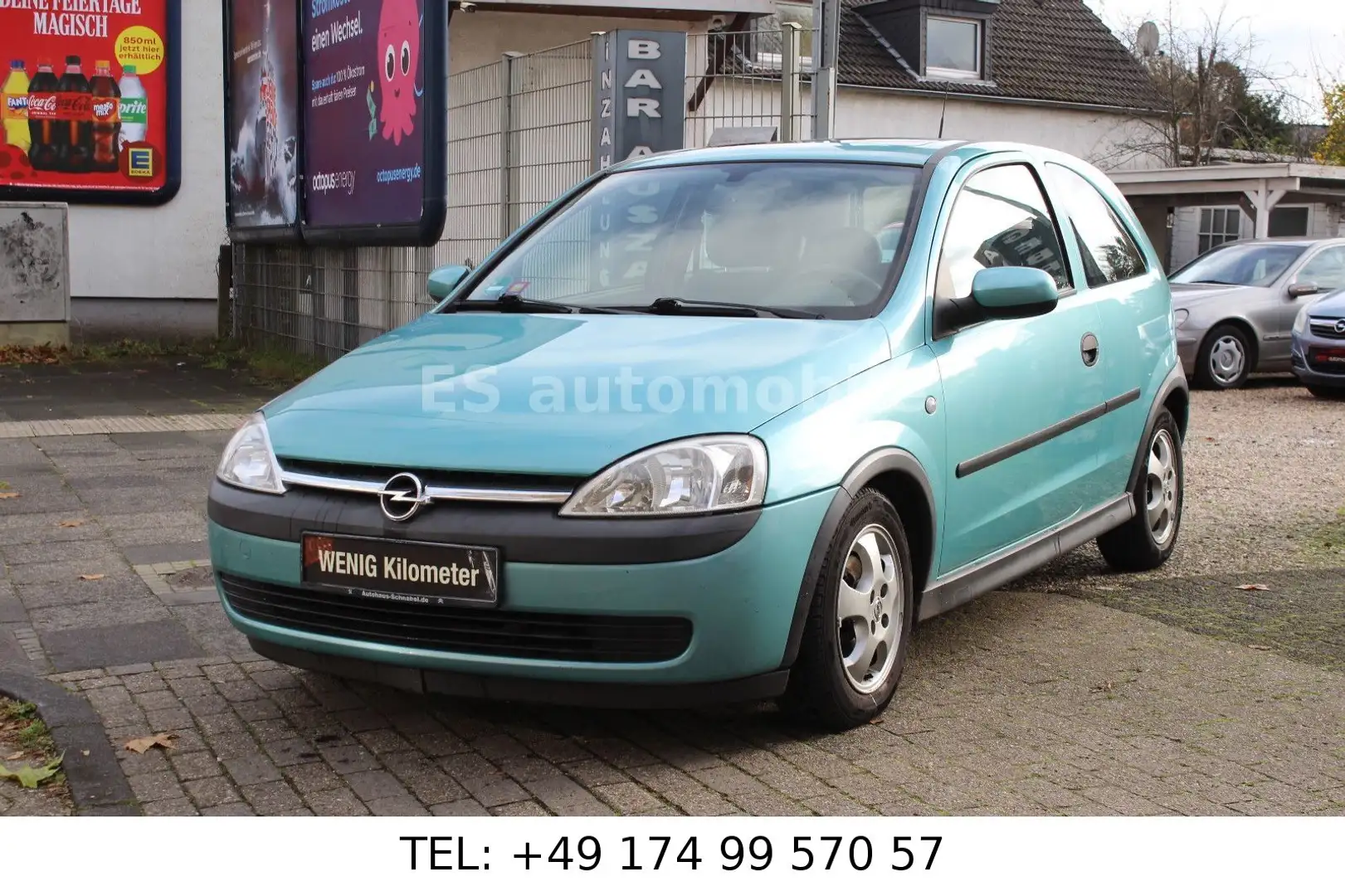 Opel Corsa 1.2 **wenig km / TÜV NEU** Grün - 2