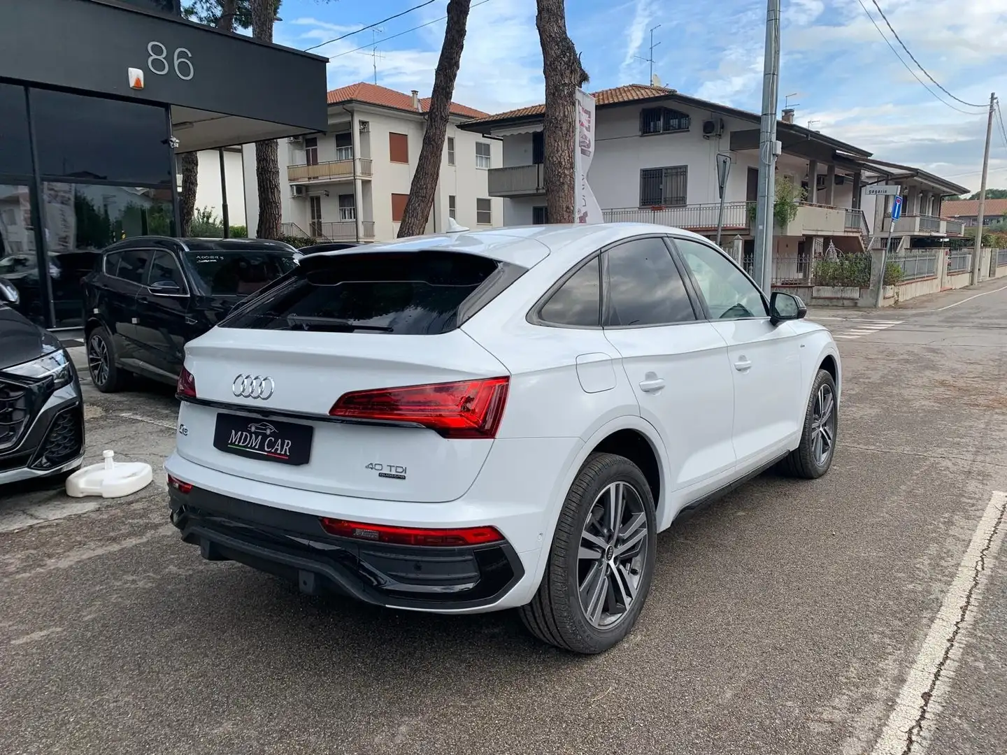 Audi Q5 Q5 SPB 2.0 TDI Mild Hybrid quattro S line KM0 Bianco - 2