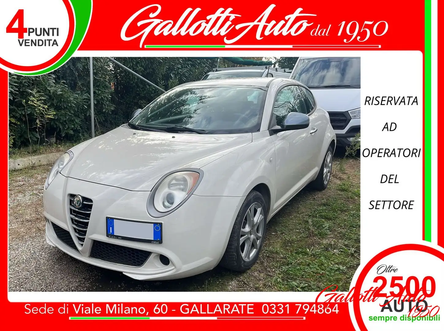 Alfa Romeo MiTo 1.4 105 CV M.air Bianco - 1