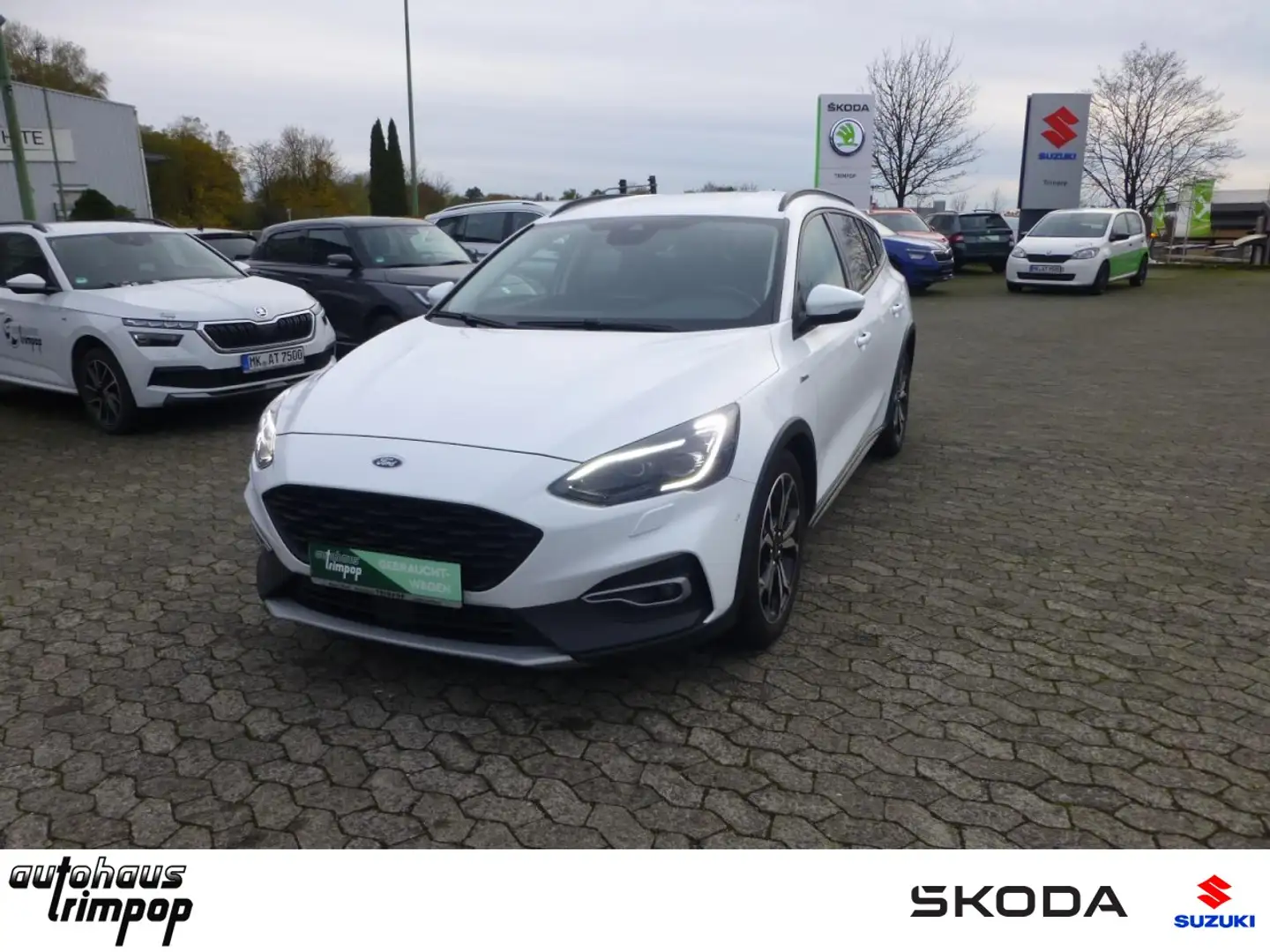 Ford Focus Turnier 1.5 Active KLIMA AHK NAVI KAM SHZ Klima Weiß - 1