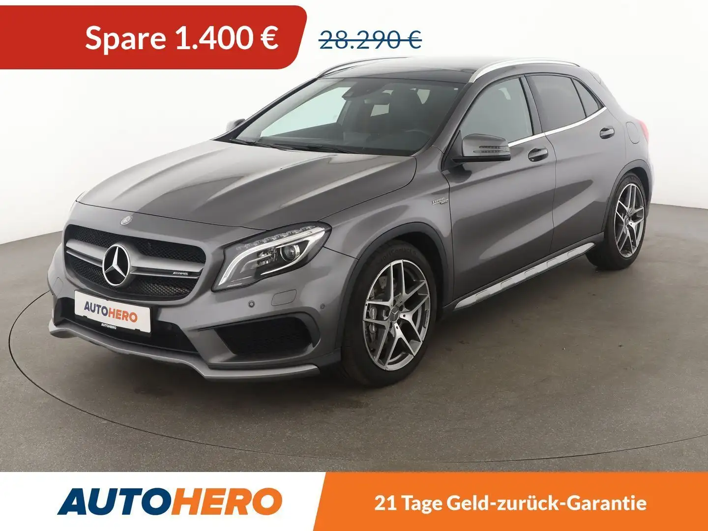 Mercedes-Benz GLA 45 AMG GLA 45 AMG 4Matic Aut.*NAVI*TEMPO* Grau - 1