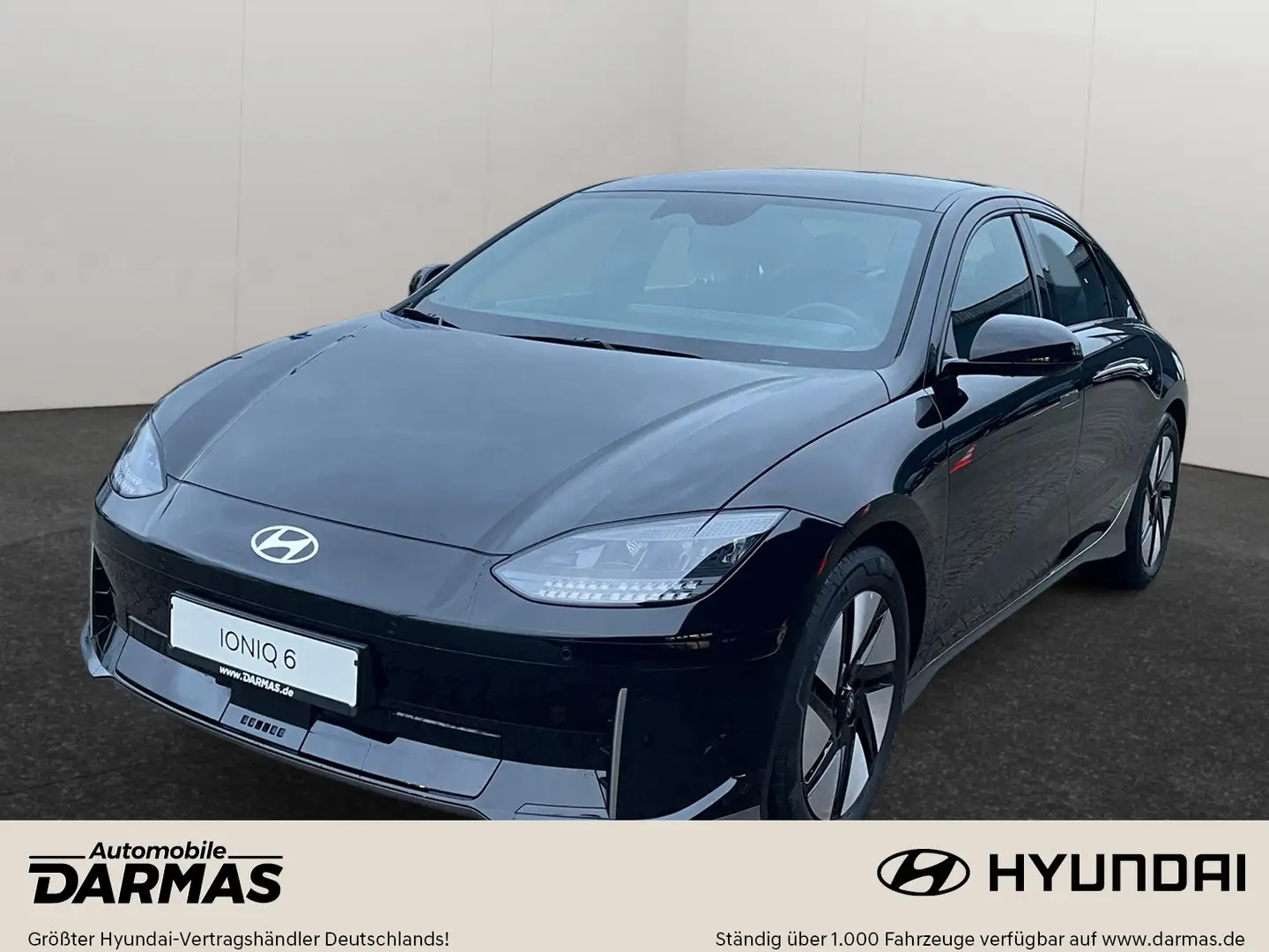 Hyundai IONIQ 6 IONIQ 6 Dynamiq Klimaaut. Navi Voll-LED Apple Schwarz - 1