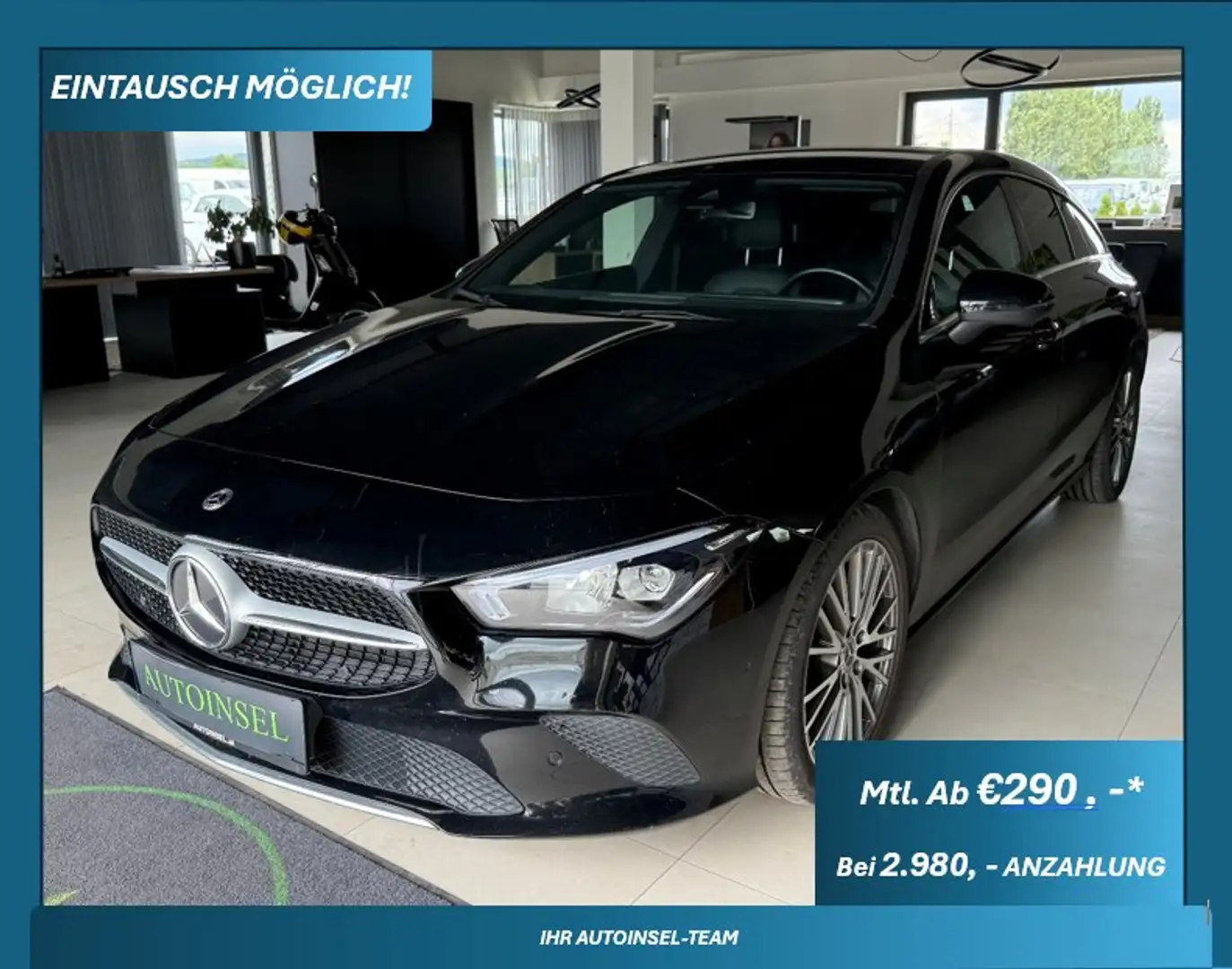 Mercedes-Benz CLA 200 CLA 200 d Aut. Zwart - 1