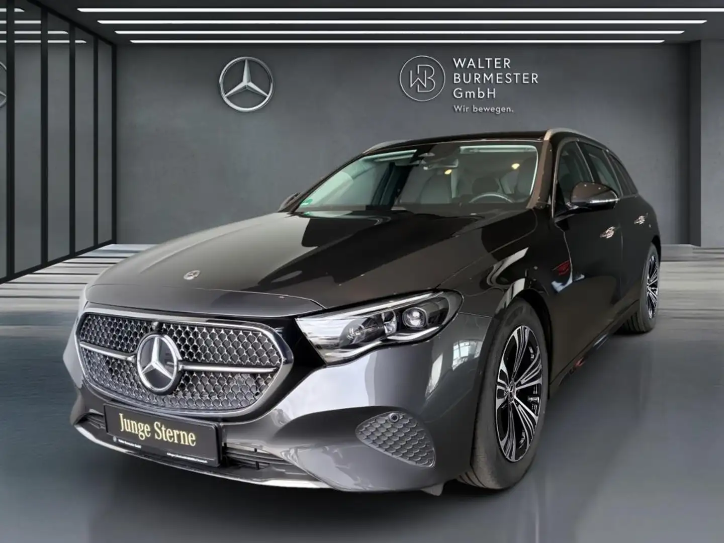 Mercedes-Benz E 220 d T Avantgarde+Navi+Kamera+Memory+MBUX+SHZ Gris - 1