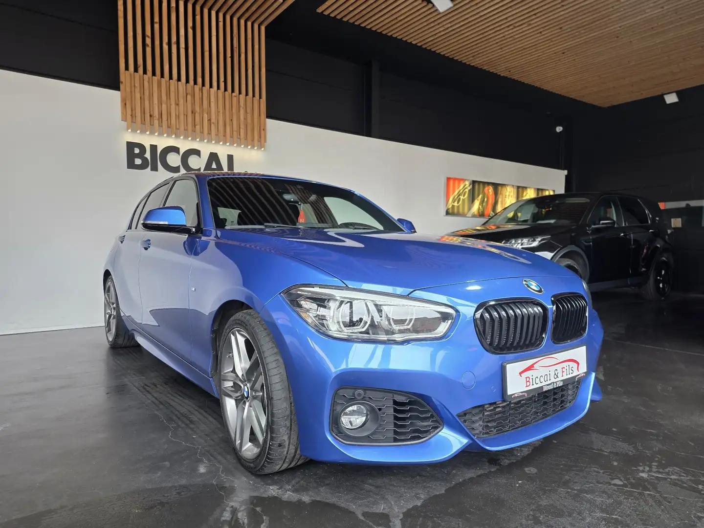 BMW 118 118i PACK M Bleu - 2