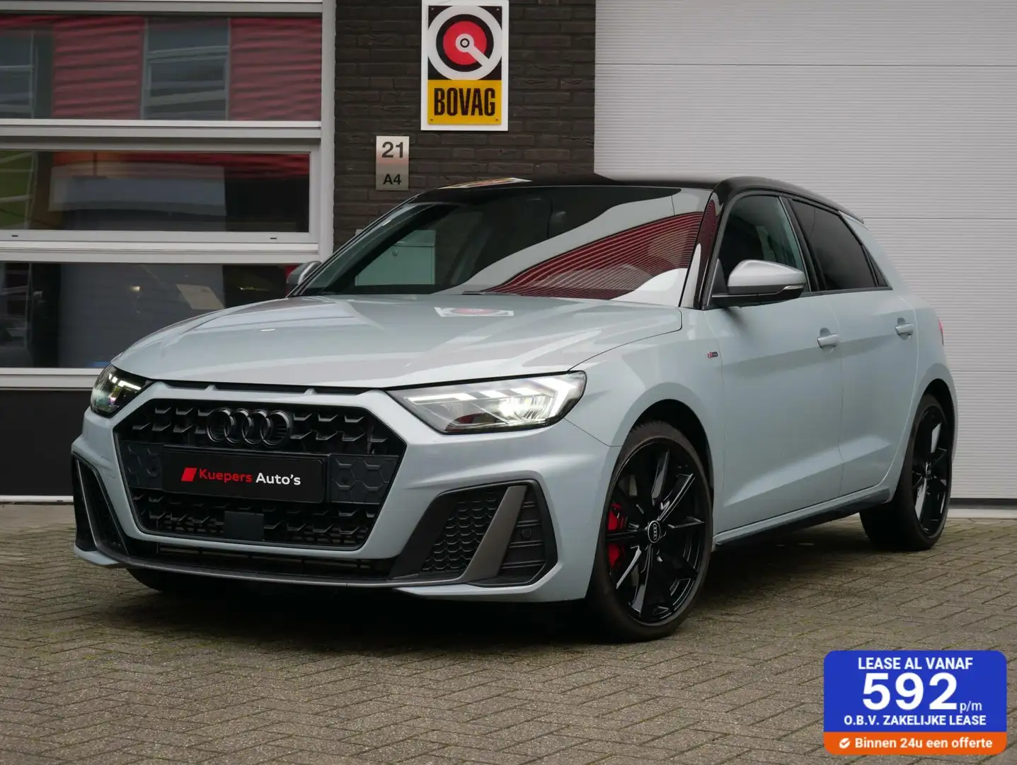 Audi A1 Sportback 40 TFSI S Edition UNIEK! FULL OPTION! Grau - 1