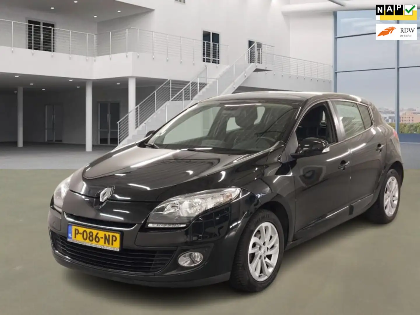 Renault Megane 1.2 TCe Expression Zwart - 1
