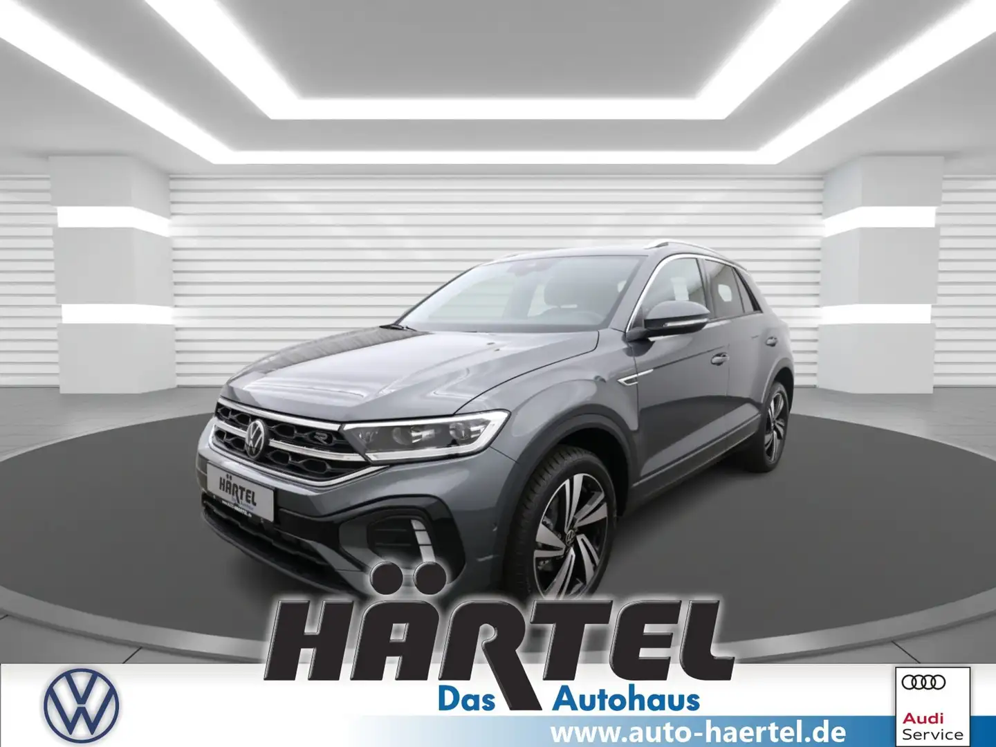 Volkswagen T-Roc R-LINE 1.5 TSI DSG (+ACC-RADAR) Sportpaket Grijs - 1