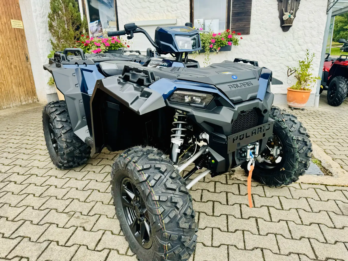 Polaris Sportsman XP 1000 S AHK Seilwinde ! Lof Blau - 1