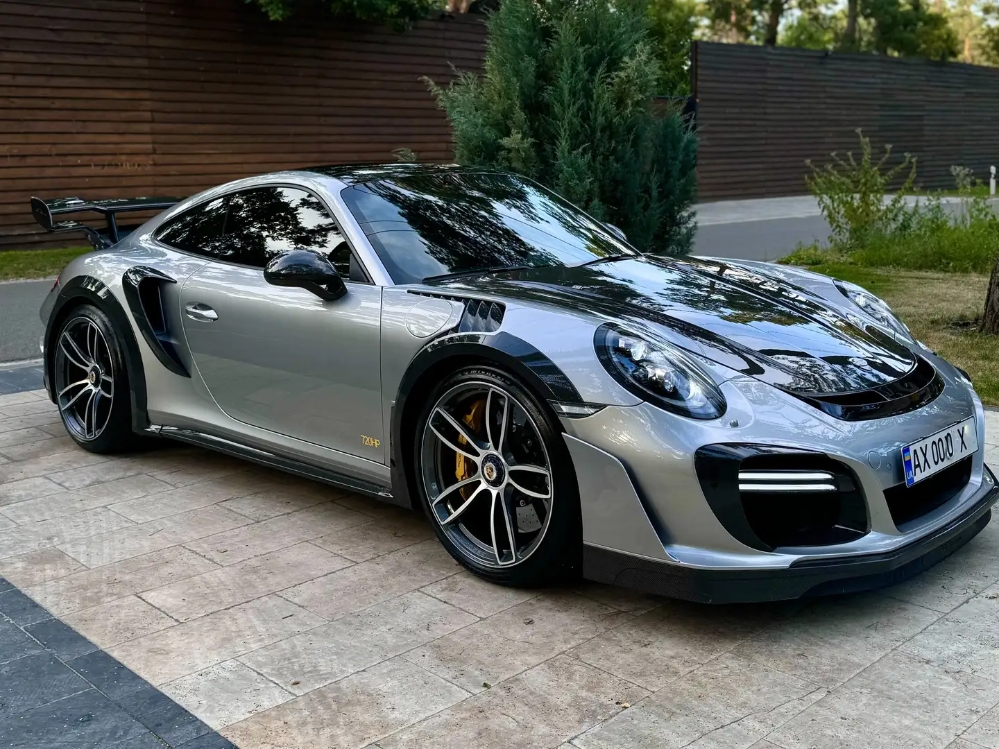Porsche 911 Turbo S TechArt GT Street R 11of33! Gümüş rengi - 1