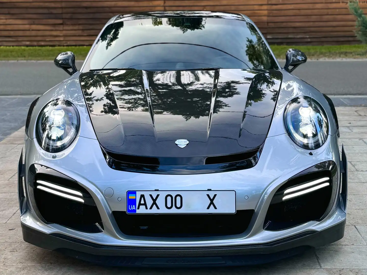 Porsche 911 Turbo S TechArt GT Street R 11of33! Gümüş rengi - 2