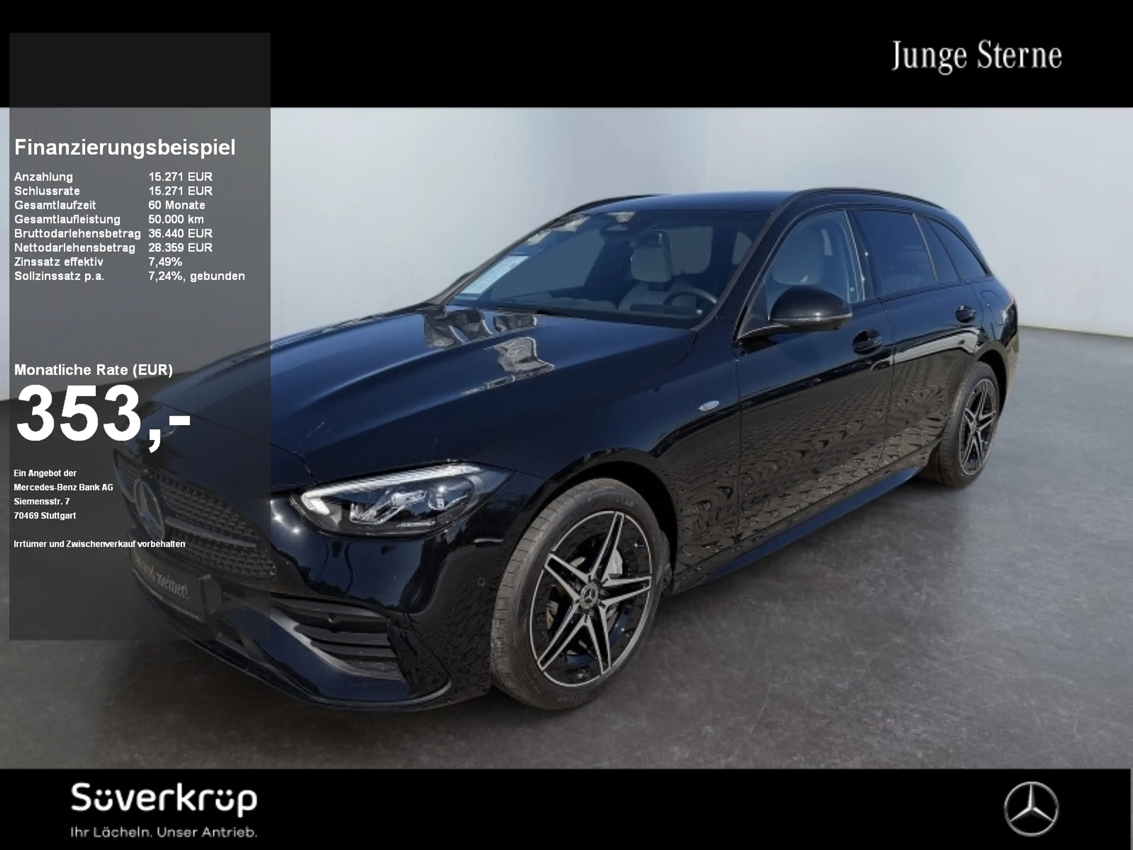 Mercedes-Benz C 300 T e , AMG NIGHT MEMO 360 AHK DISTR KAMERA