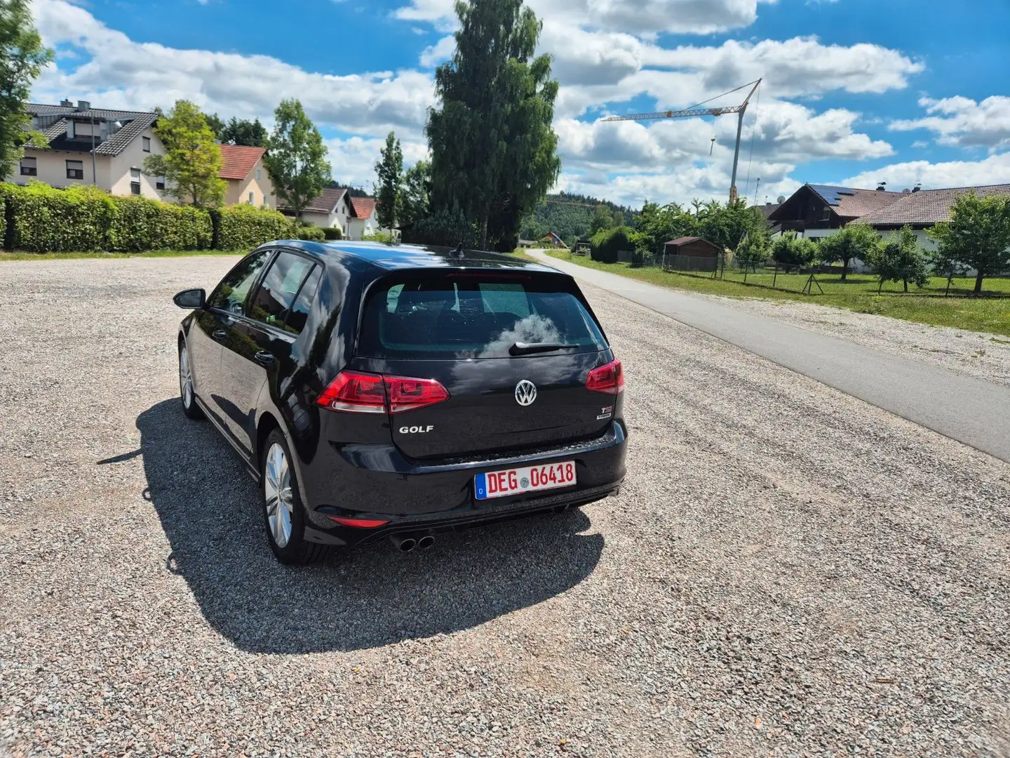 Volkswagen Golf VII Lim. Highline BMT-RLINE-XENON-SHZ- Zwart - 2