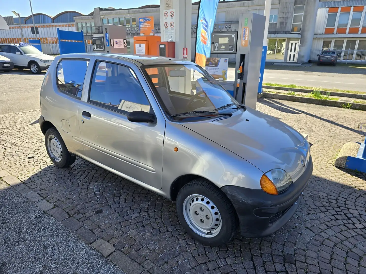 Fiat Seicento 0.9 S con 77.000km Unicoproprietario Neopatentati Silber - 1