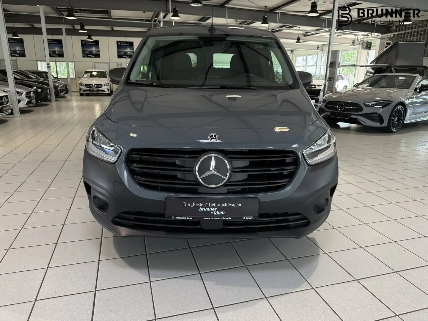 Mercedes-Benz Citan eCitan Kasten PRO Klima,AHK,Shz,Kamera,DAB,Auto Grau - 2