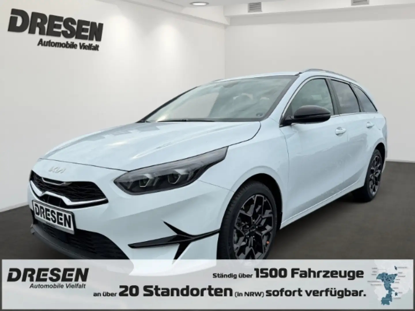 Kia Ceed SW / cee'd SW NIGHTLINE 1.0 DCT NAVIGATION,KAMERA,CARPLAY Blanco - 1