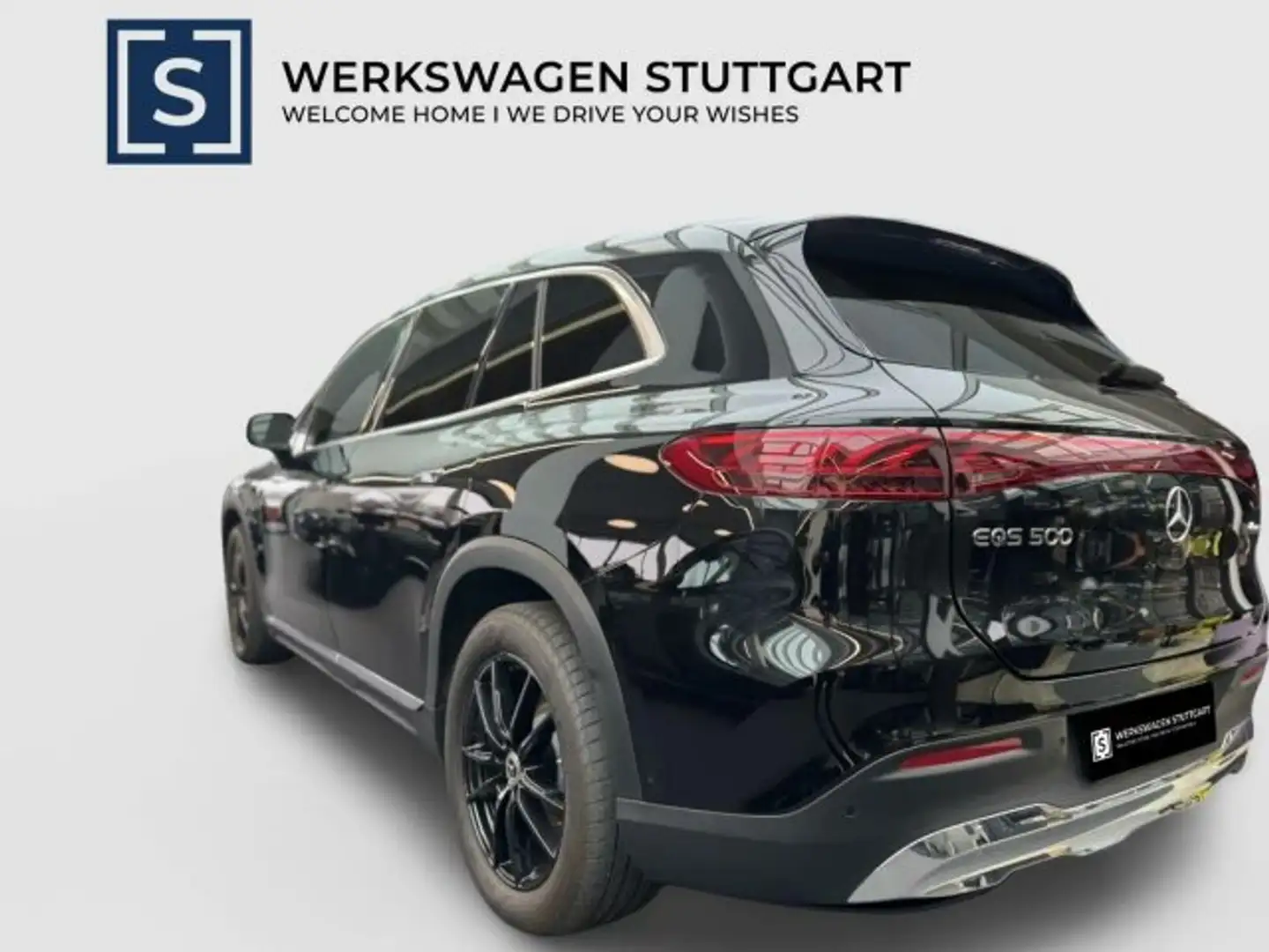 Mercedes-Benz EQS SUV EQS SUV 500 4M 21"-AMG Airmatic HA-Lenk Distronic Negro - 2