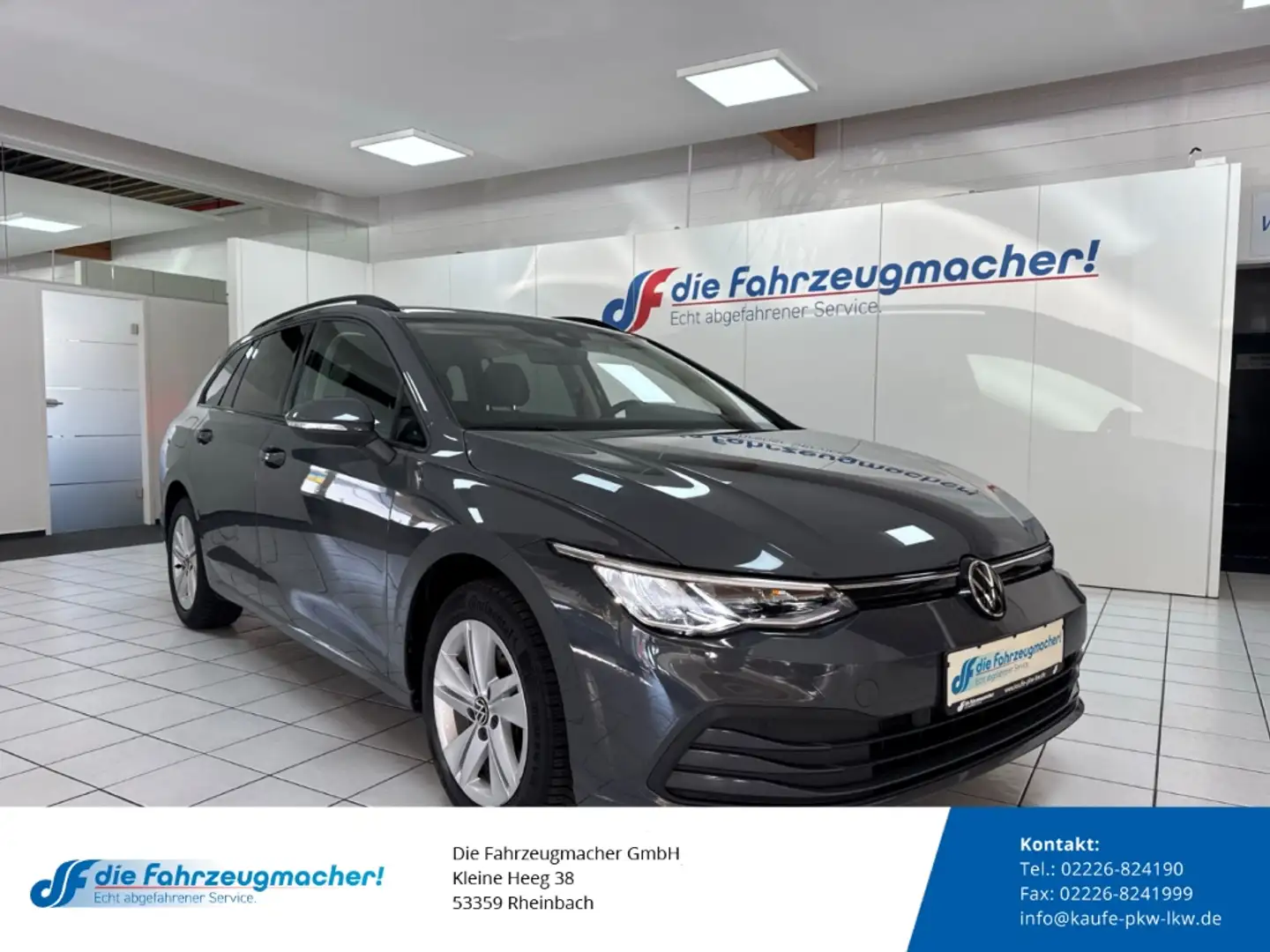 Volkswagen Golf VIII Variant Life 2.0 TDI EU6d AHK-klappbar Digita Gris - 1
