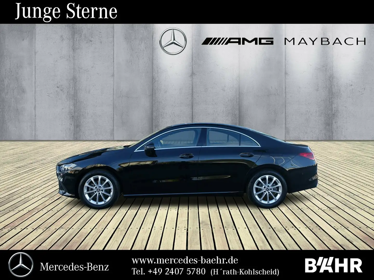 Mercedes-Benz CLA 180 CLA 180 Coupé Progressive/MBUX-Navi/LED/RFK/17" Schwarz - 2