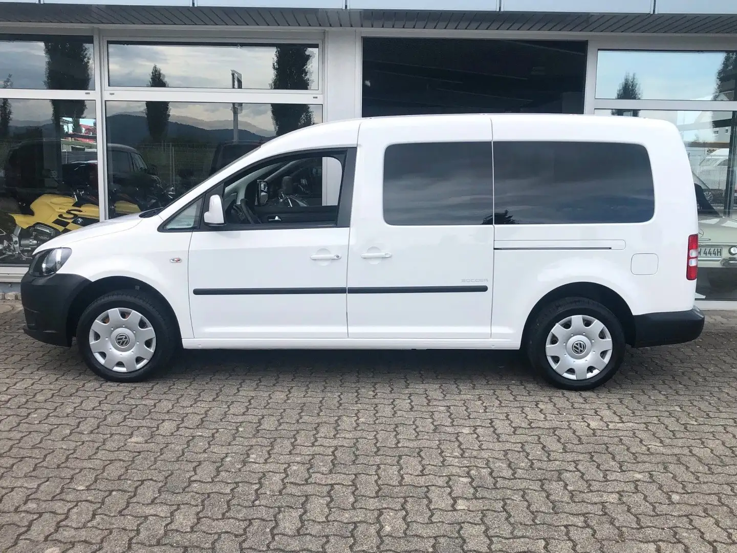 Volkswagen Caddy Maxi 1.2 TSI Soccer 7-Sitzer Klima Weiß - 2