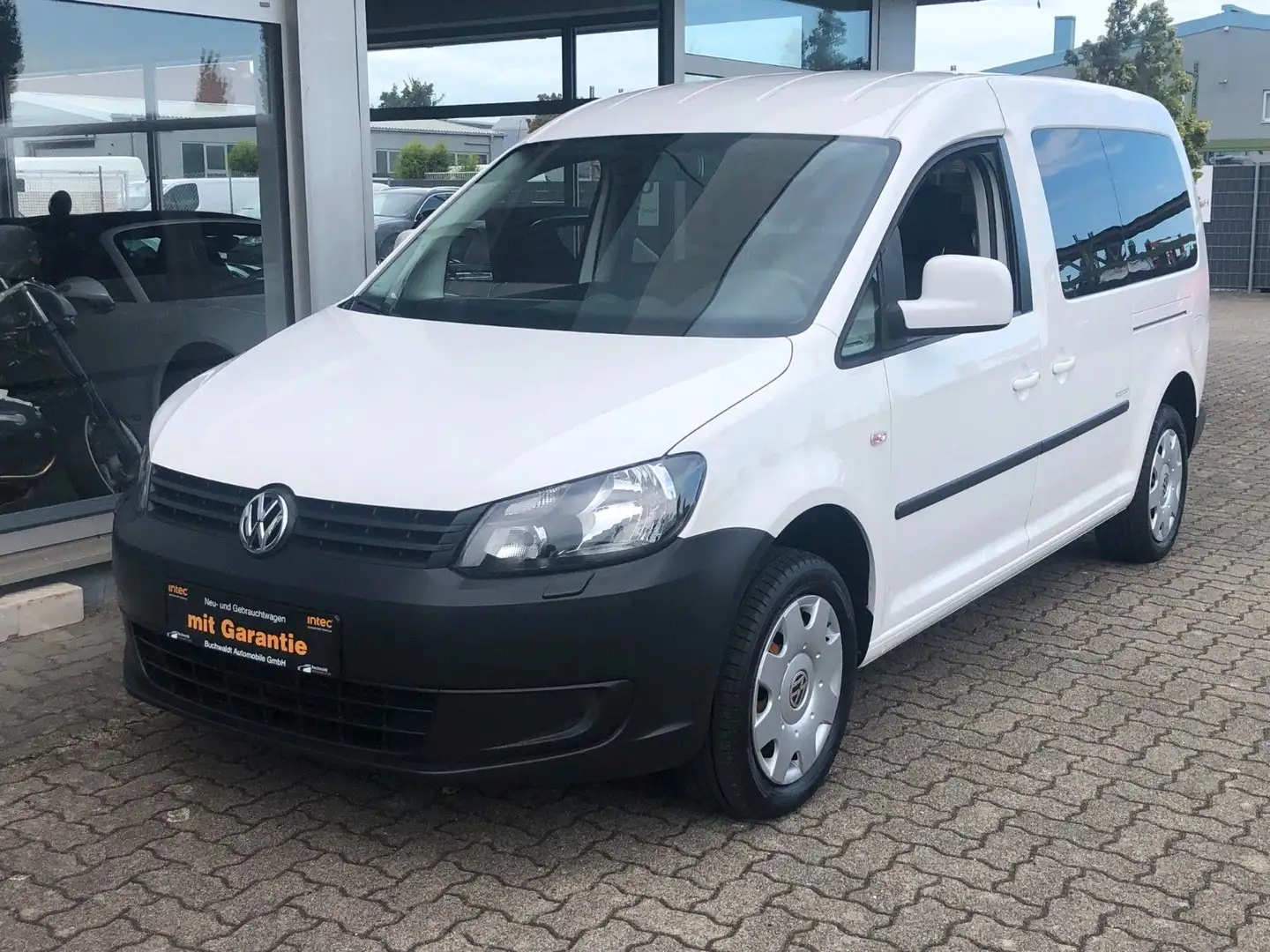 Volkswagen Caddy Maxi 1.2 TSI Soccer 7-Sitzer Klima Weiß - 1