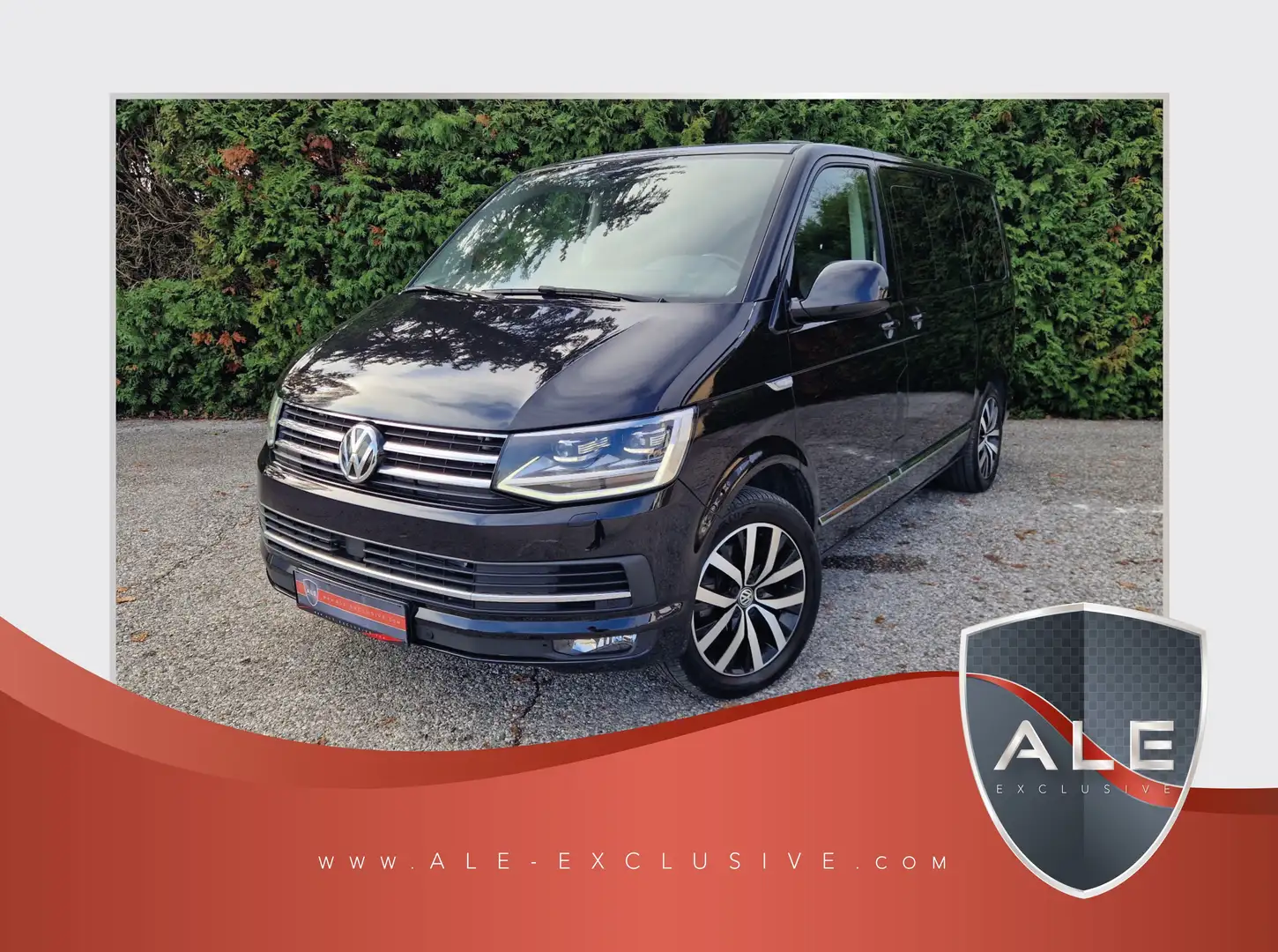 Volkswagen T6 Multivan Multivan Highline 4Motion 7 Sitze Leder Voll Noir - 1