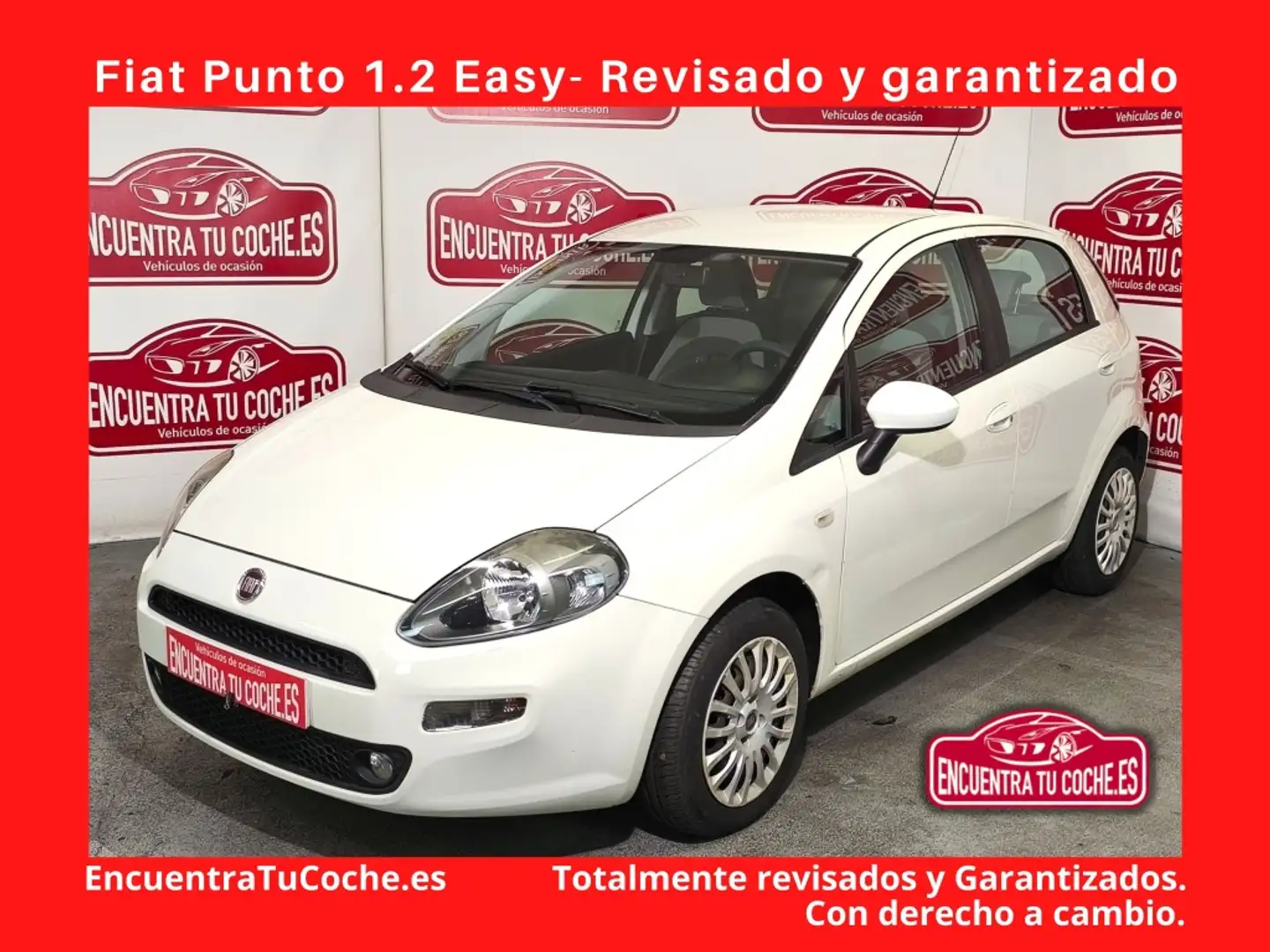 Fiat Punto 1.3Mjt Pop E5+ Blanc - 1