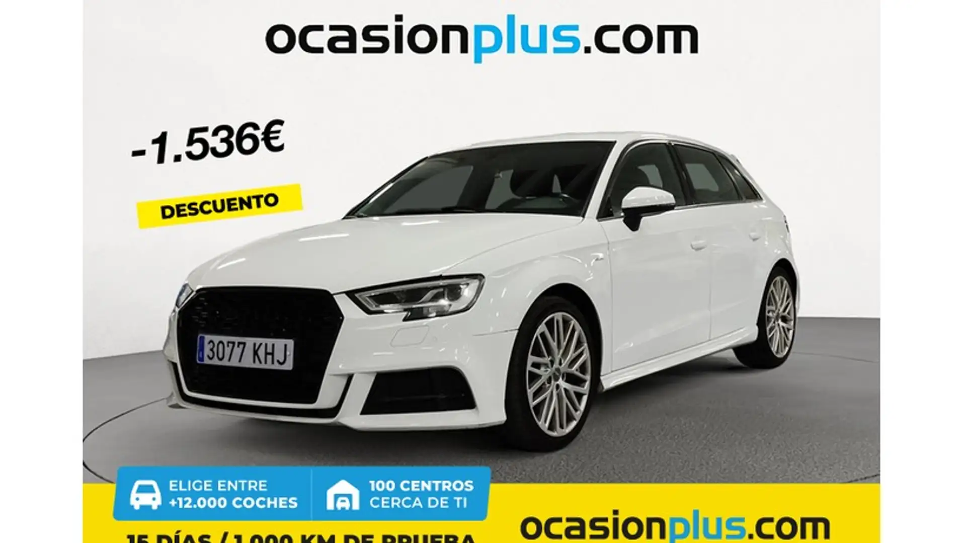Audi A3 Sportback 1.6TDI S Line Edition 85kW Blanco - 1
