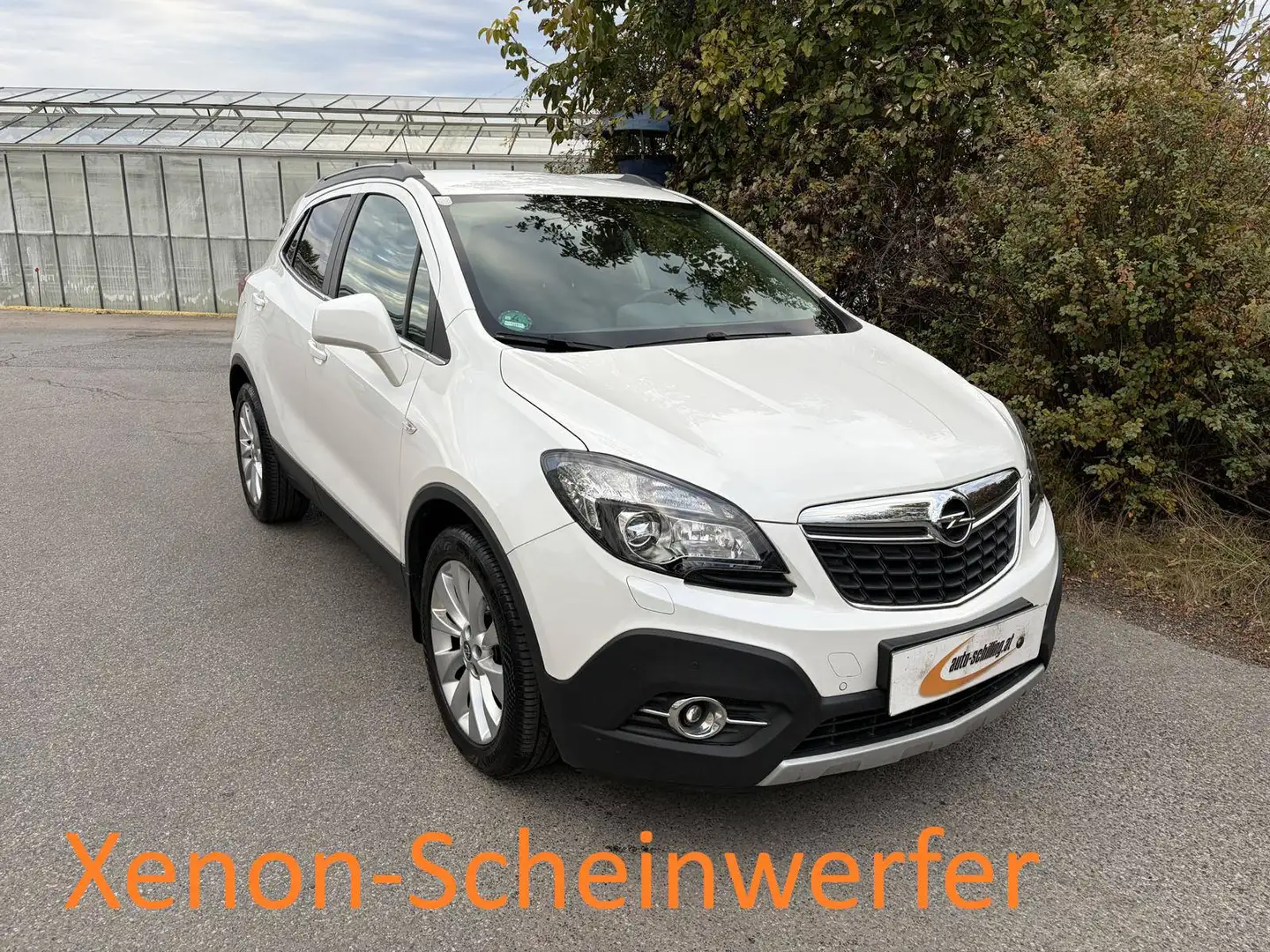Opel Mokka 1,7CDTI 4x4 Xenon Kamera Navi 1.Besitz FlexFix Weiß - 1
