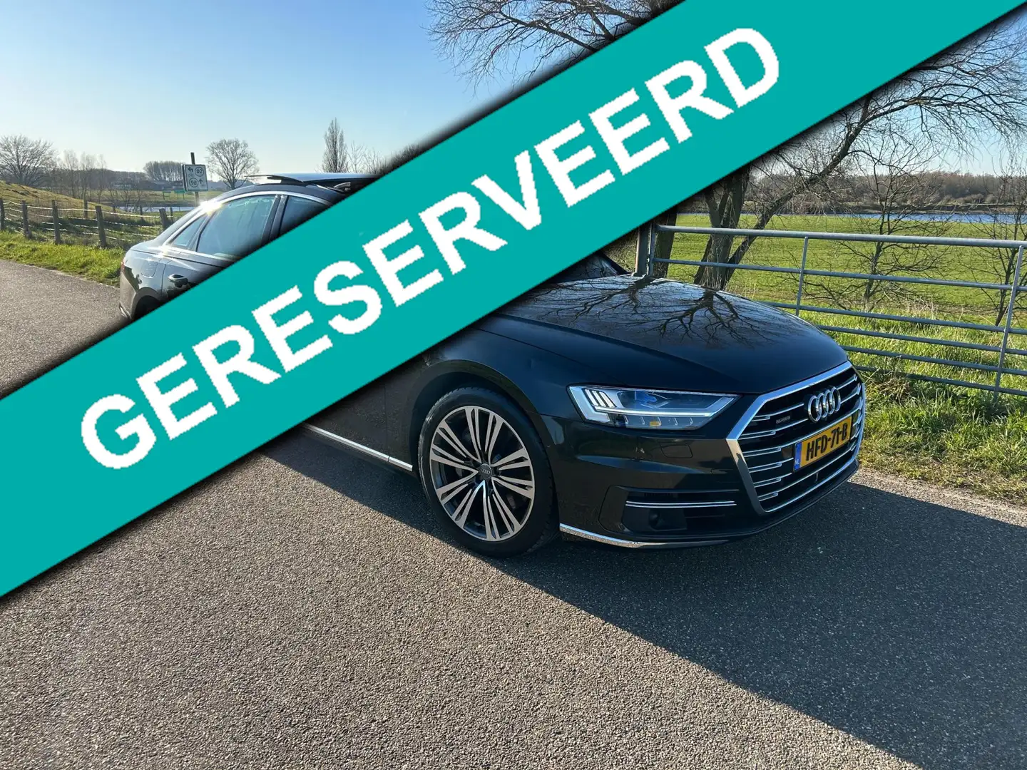 Audi A8 55 TFSI quattro Pro Line Plus VOL Opties Zwart - 2