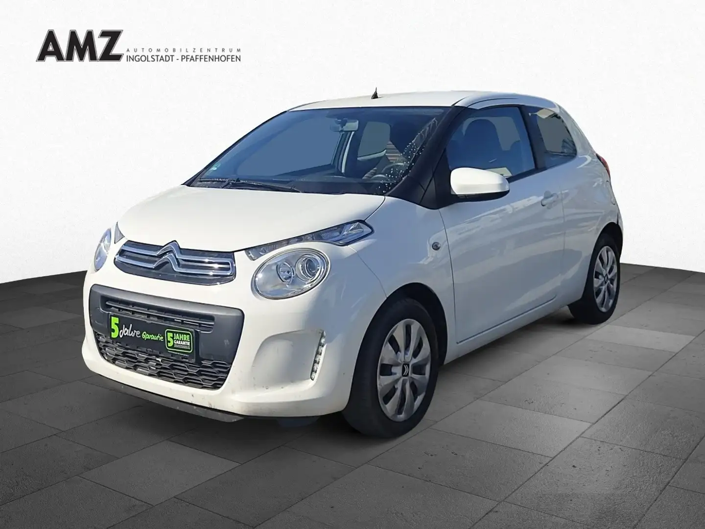 Citroen C1 Feel 1.0 VTi Klima Radio Bluetooth Weiß - 2