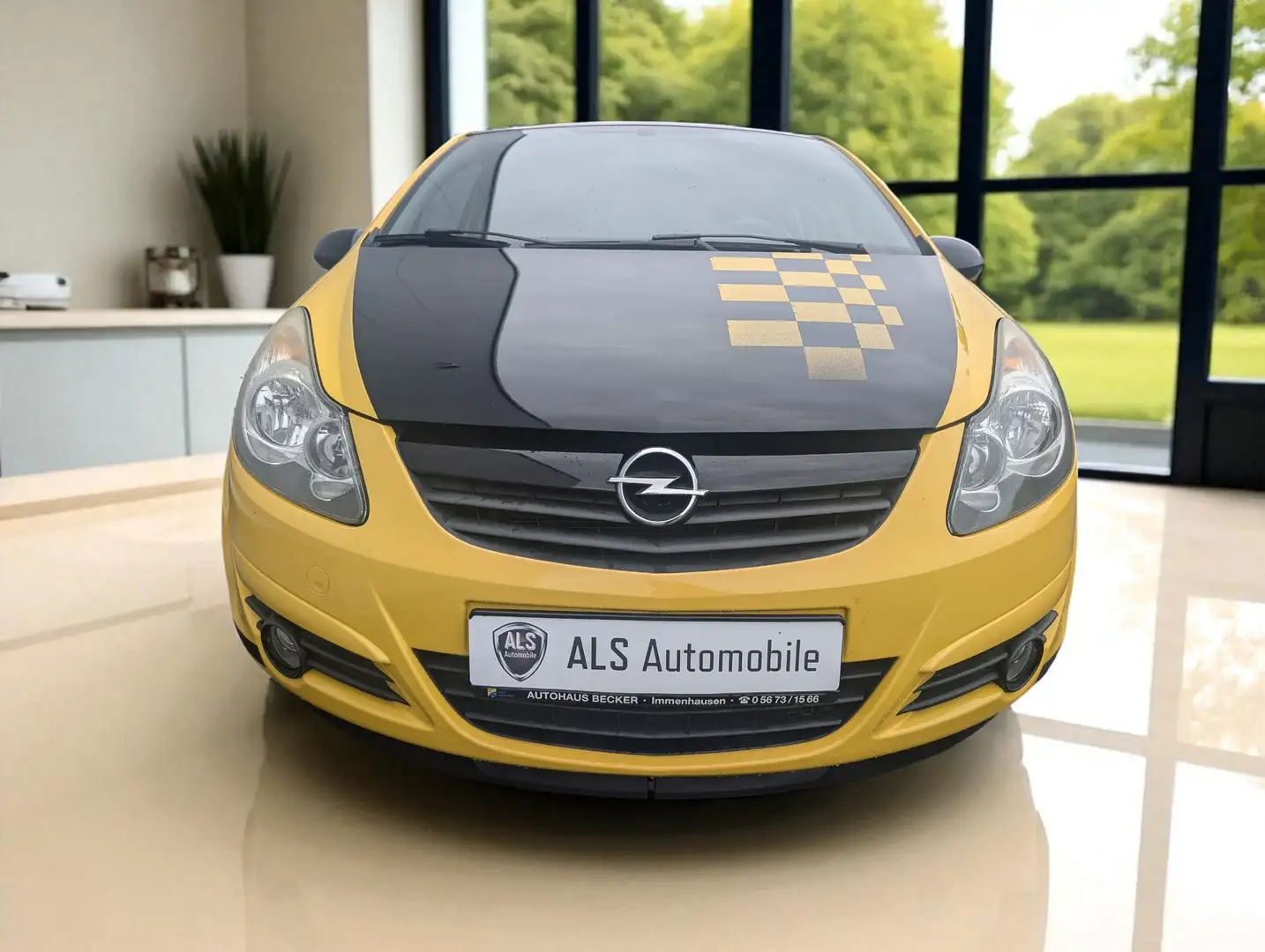 Opel Corsa Color Race"Klima"SHZ"1.4 Motor"74 KW" Gelb - 2