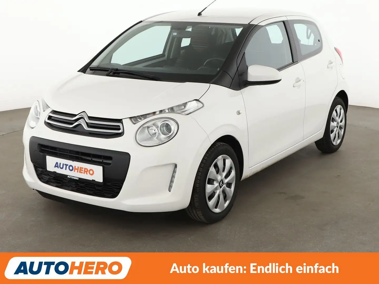 Citroen C1 1.0 VTi Feel*SHZ*KLIMA*GARANTIE* Weiß - 1