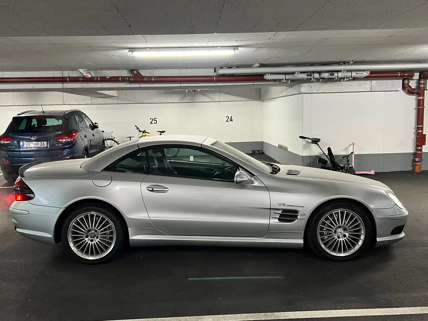 Mercedes-Benz SL 55 AMG SL 55 AMG Automatik Szary - 2