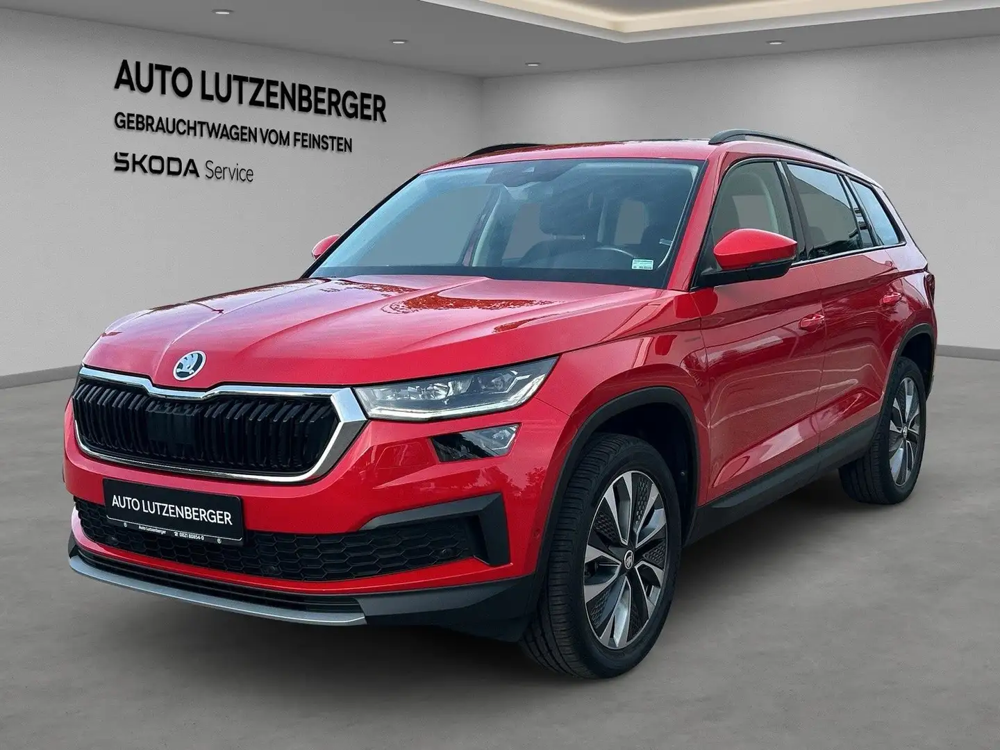 Skoda Kodiaq Tour 2.0 TDI DSG PANO STANDHEIZUNG NAVI Rot - 1