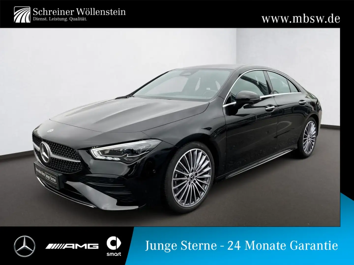 Mercedes-Benz CLA 200 Coupé Edition-AMG*19*Mbeam*WiP*DISTR*360 Noir - 1