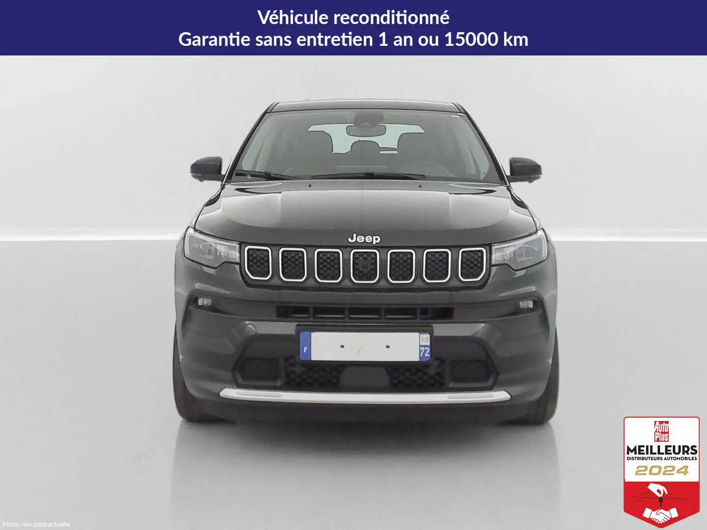 Jeep Compass II 1.5 Turbo T4 130ch MHEV Altitude 4x2 BVR7 Noir - 2