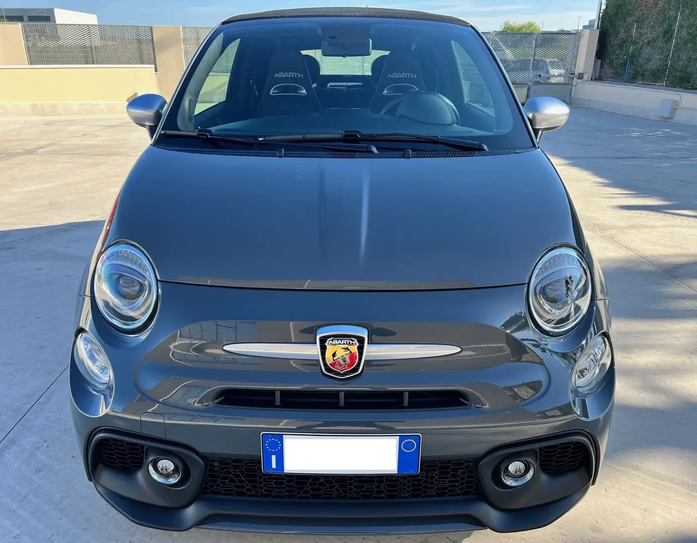 Abarth 595C 1.4 t-jet 595 Turismo 165cv AUTO LED/PELLE NUOVA!! Grigio - 2